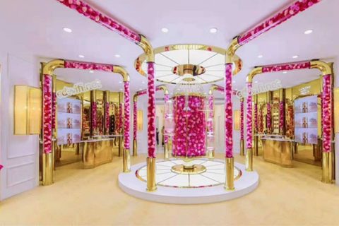 南京-德基广场LANCOME菁纯玫瑰奢享展