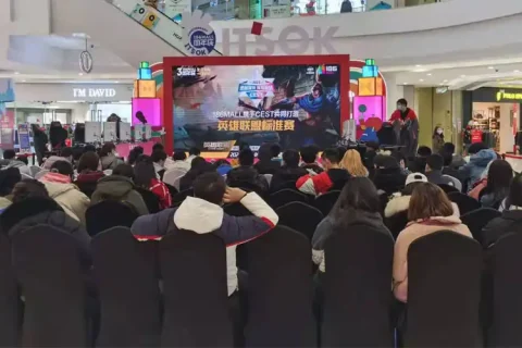 成都-铁建广场LOL比赛临时光纤网络租赁